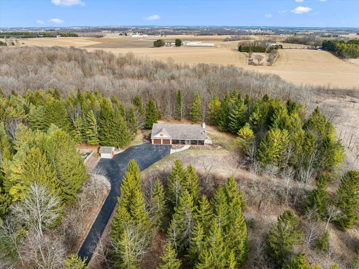 N5968 County Road P Herman, WI 53050 - Photo 1 of 66 N5968 County P Aerial