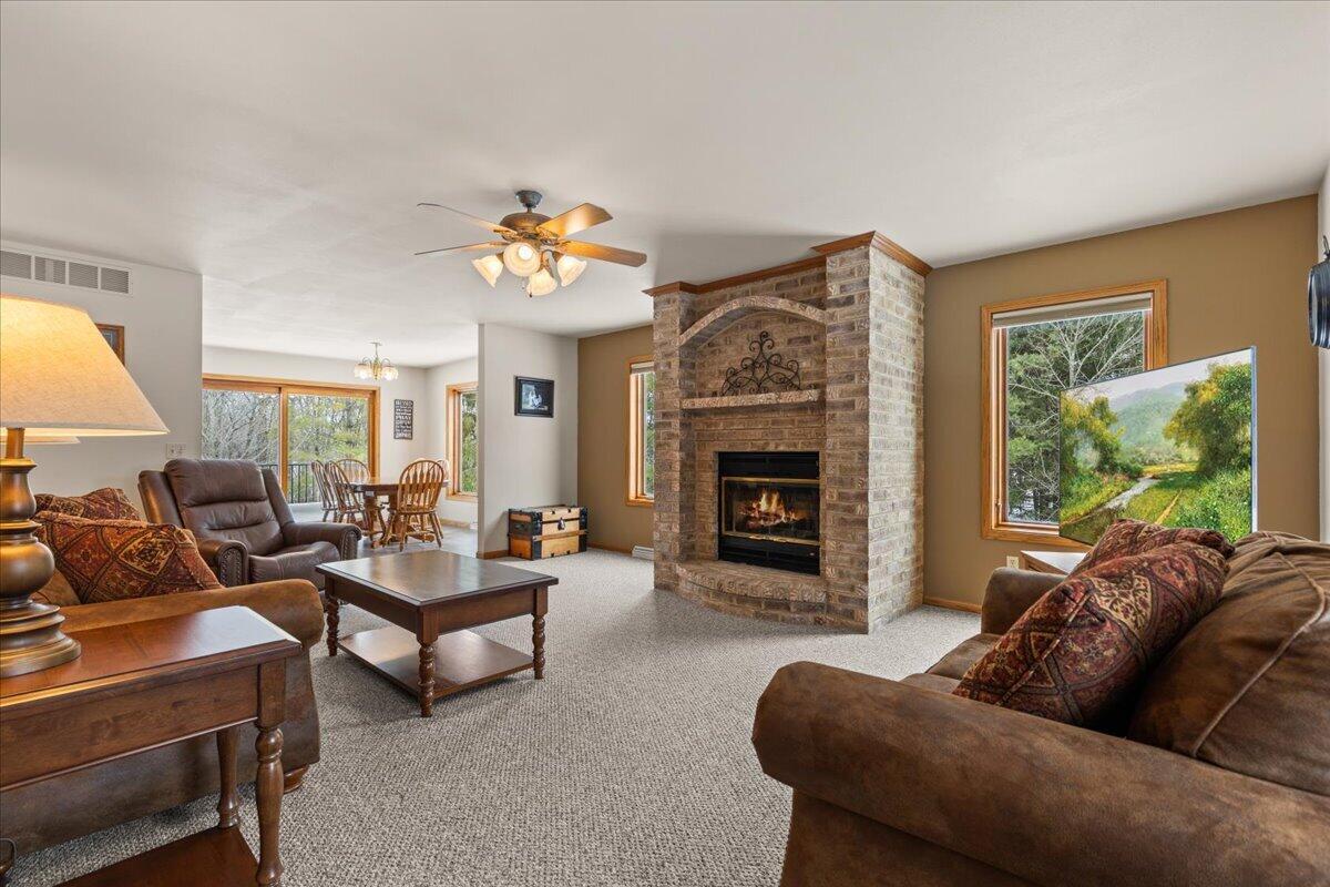 N5968 County Road P Herman, WI 53050 - Photo 13 of 66 Living Room with NFP