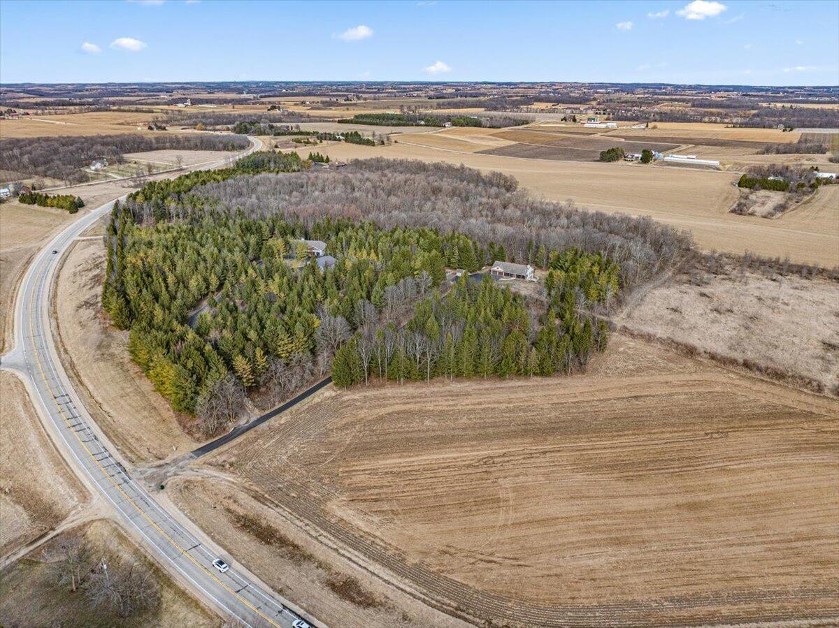 N5968 County Road P Herman, WI 53050 - Photo 60 of 66 Aerial