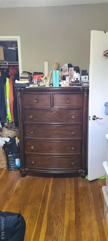 a view of a dresser