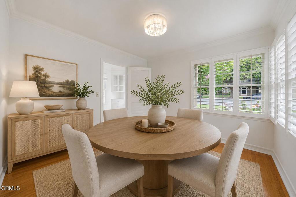 2490 Lorain Road San Marino, CA 91108 - Photo 12 of 52 2490 LORAIN LR Staged round table