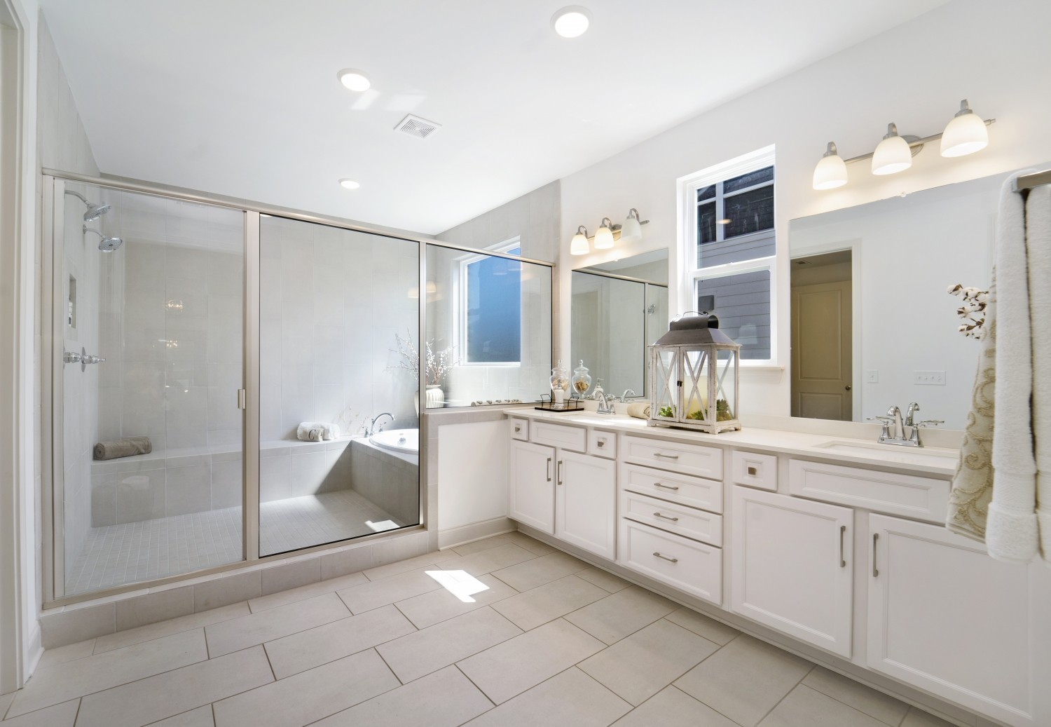 1121 Batbriar Road Murfreesboro, TN 37128 - Photo 12 of 21 a spacious bathroom with a shower sink and mirror