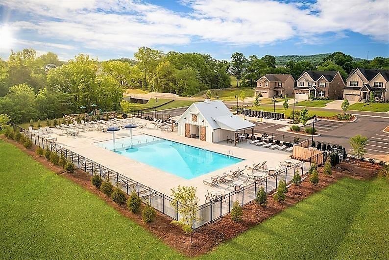 1121 Batbriar Road Murfreesboro, TN 37128 - Photo 20 of 21 a view of a swimming pool with a lake view