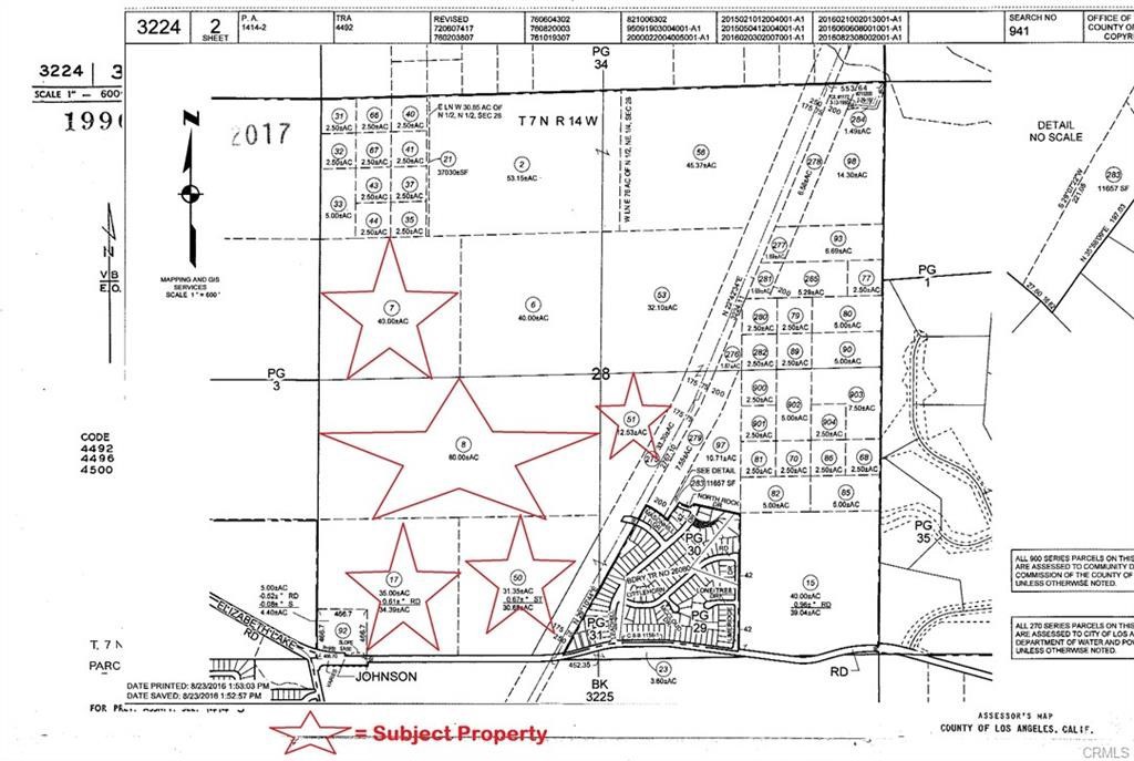 0 Elizabeth Lake Road Lake Hughes, CA 93532 - Photo 5 of 33 a black and white photo of a painting