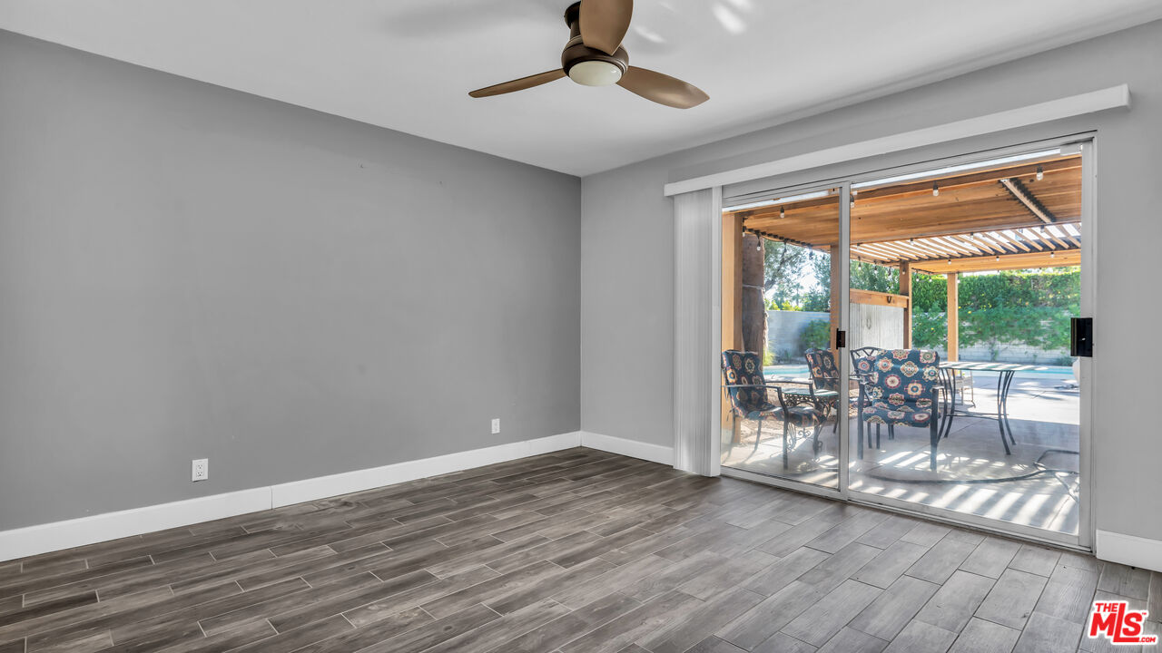 494 North Monterey Road Palm Springs, CA 92262 - Photo 22 of 30 a view of a dining room with furniture window and outside view