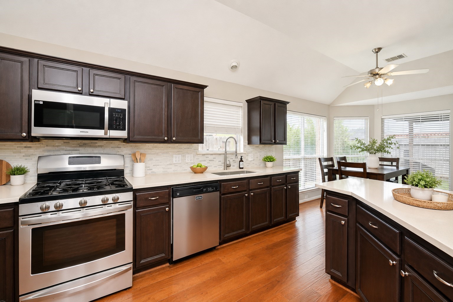 3907 Tigris Ridge Drive Katy, TX 77449 - Photo 7 of 19 Kitchen Virtually staged