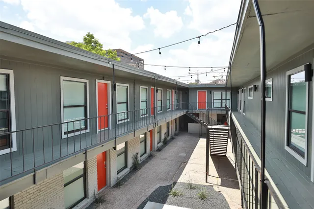 a view of an entryway