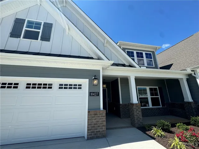 a front view of a building