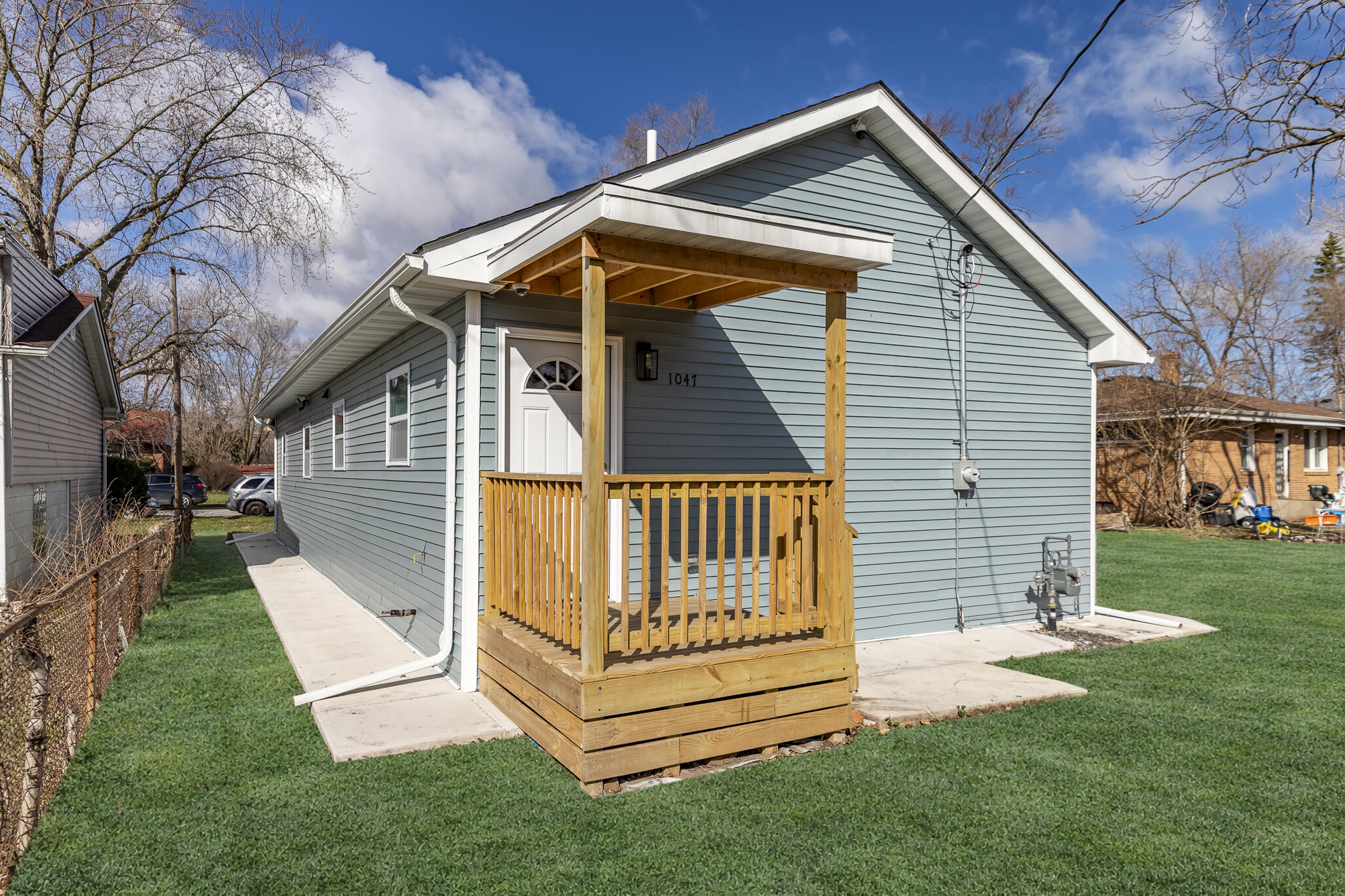 1047 Arizona Street Gary, IN 46403 - Photo 32 of 35 a view of a house with a yard