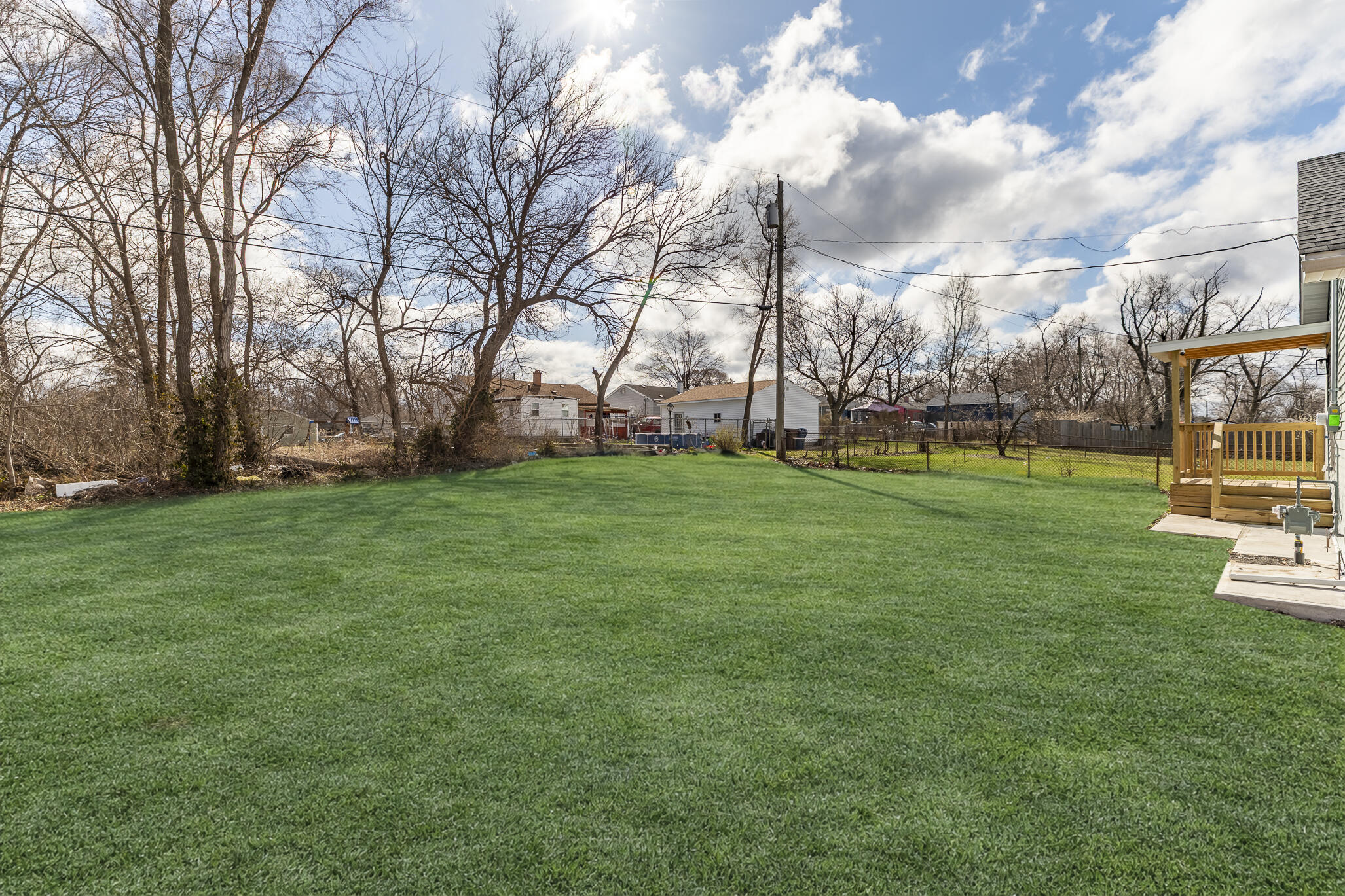 1047 Arizona Street Gary, IN 46403 - Photo 37 of 38 a view of a park with large trees