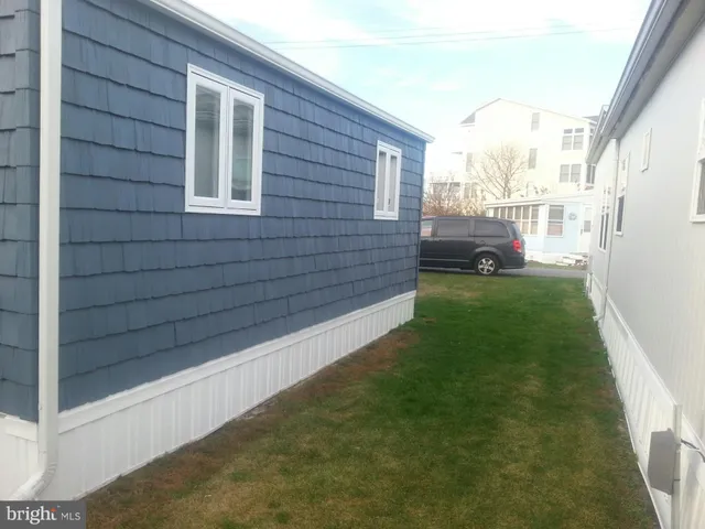 a view of yard from a corridor