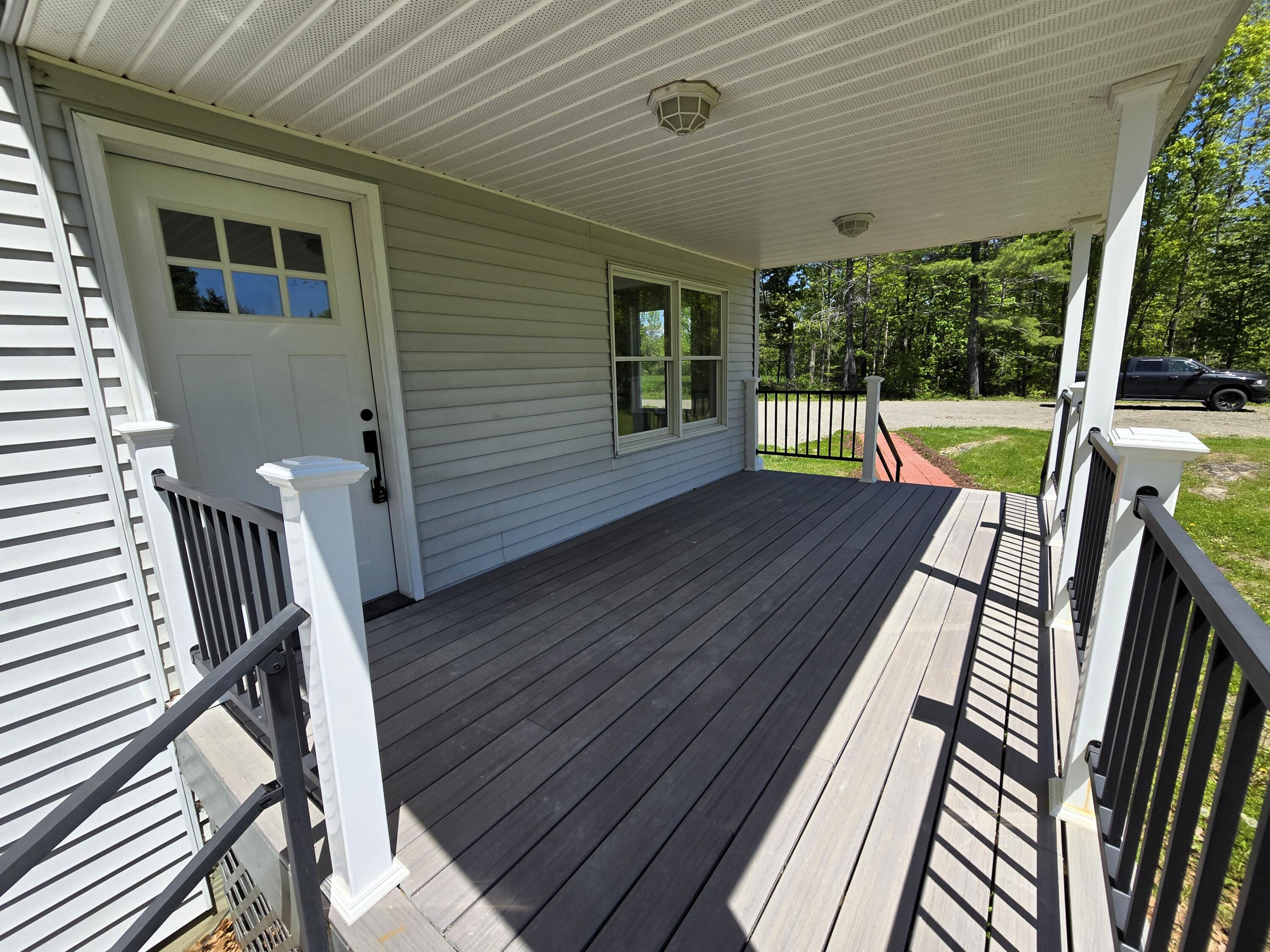 237 Bangor Road Unity, ME 04988 - Photo 17 of 69 Covered Deck