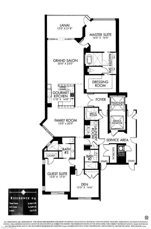 265 Indies Way, Unit 1404 Naples, FL 34110 - Photo 42 of 42 Floor plan
