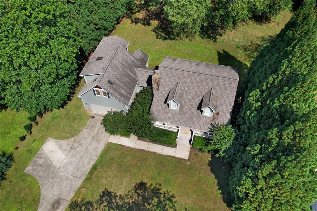 442 Cartecay River Run Ellijay, GA 30536 - Photo 2 of 63 an aerial view of a house with outdoor space and street view