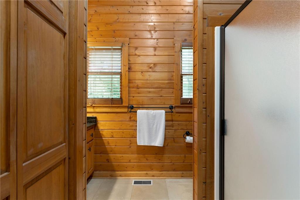 442 Cartecay River Run Ellijay, GA 30536 - Photo 25 of 63 a bathroom with a shower