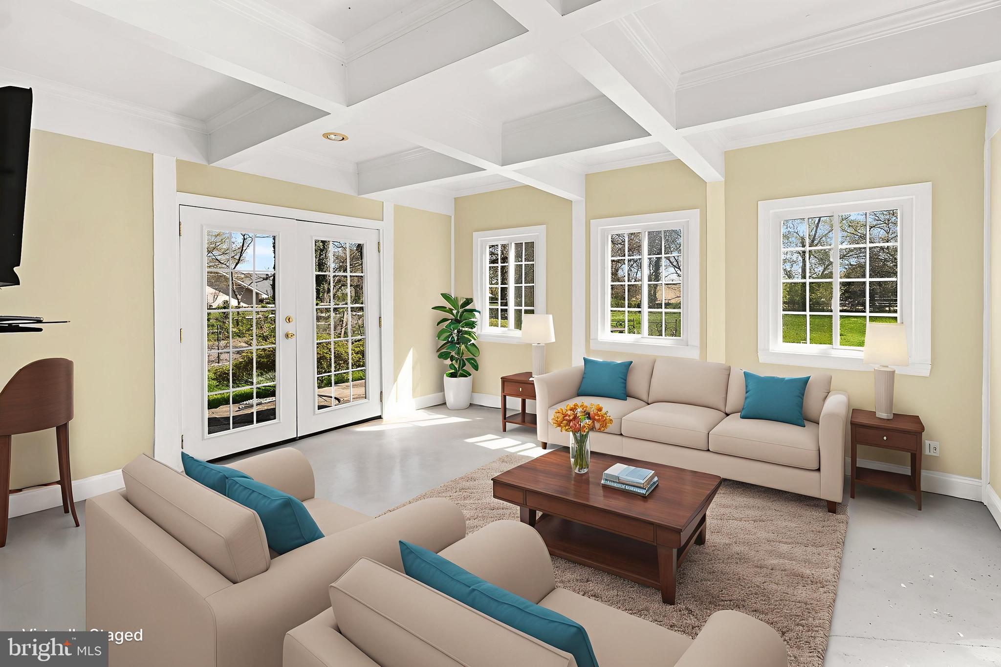 17811 Elgin Road Poolesville, MD 20837 - Photo 48 of 91 Florida room with trayed ceiling and natural light