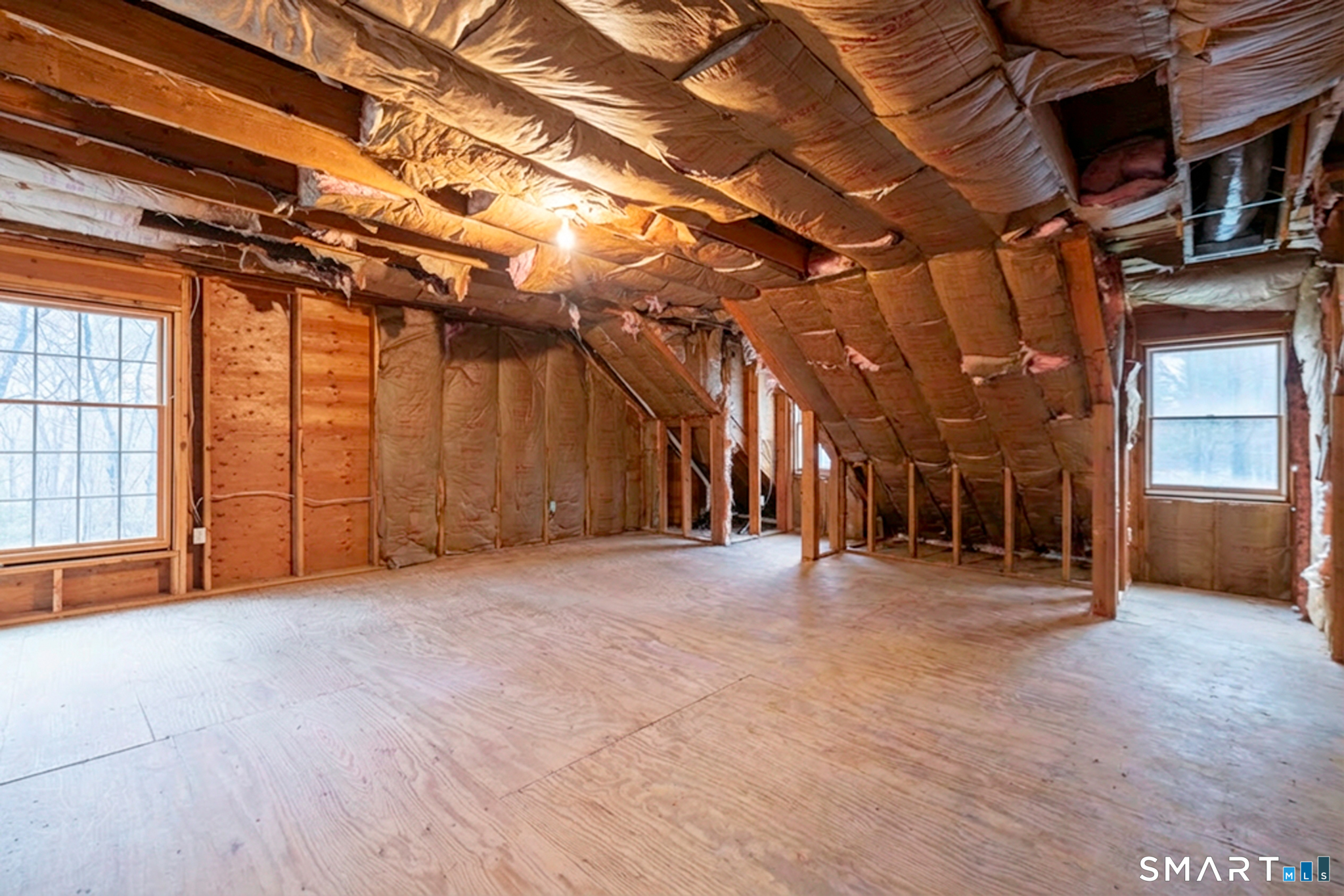 90 Fenn Road Middlebury, CT 06762 - Photo 28 of 34 Unfinished bonus room over garage.
