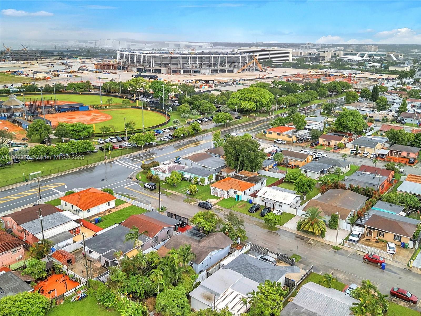 3680 Northwest 16th Street Miami, FL 33125 - Photo 35 of 45 an aerial view of a city