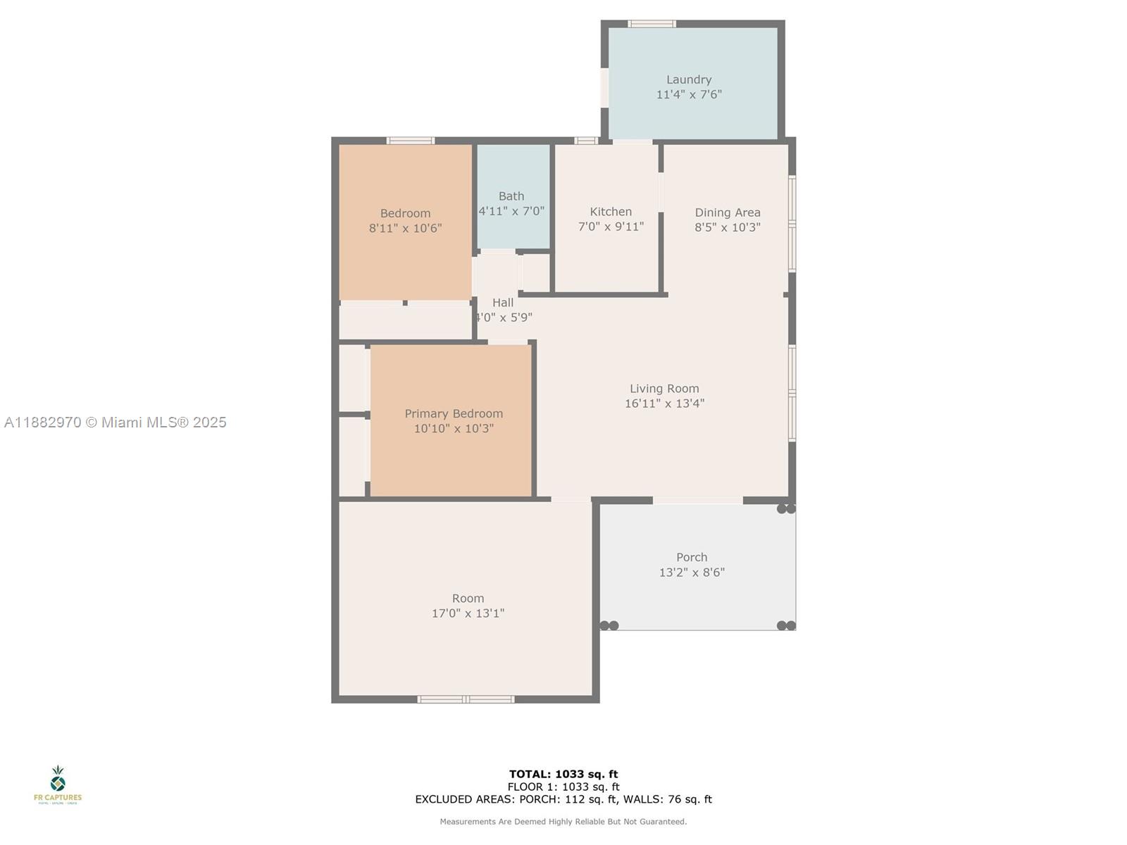 3680 Northwest 16th Street Miami, FL 33125 - Photo 45 of 45 a picture of a floor plan