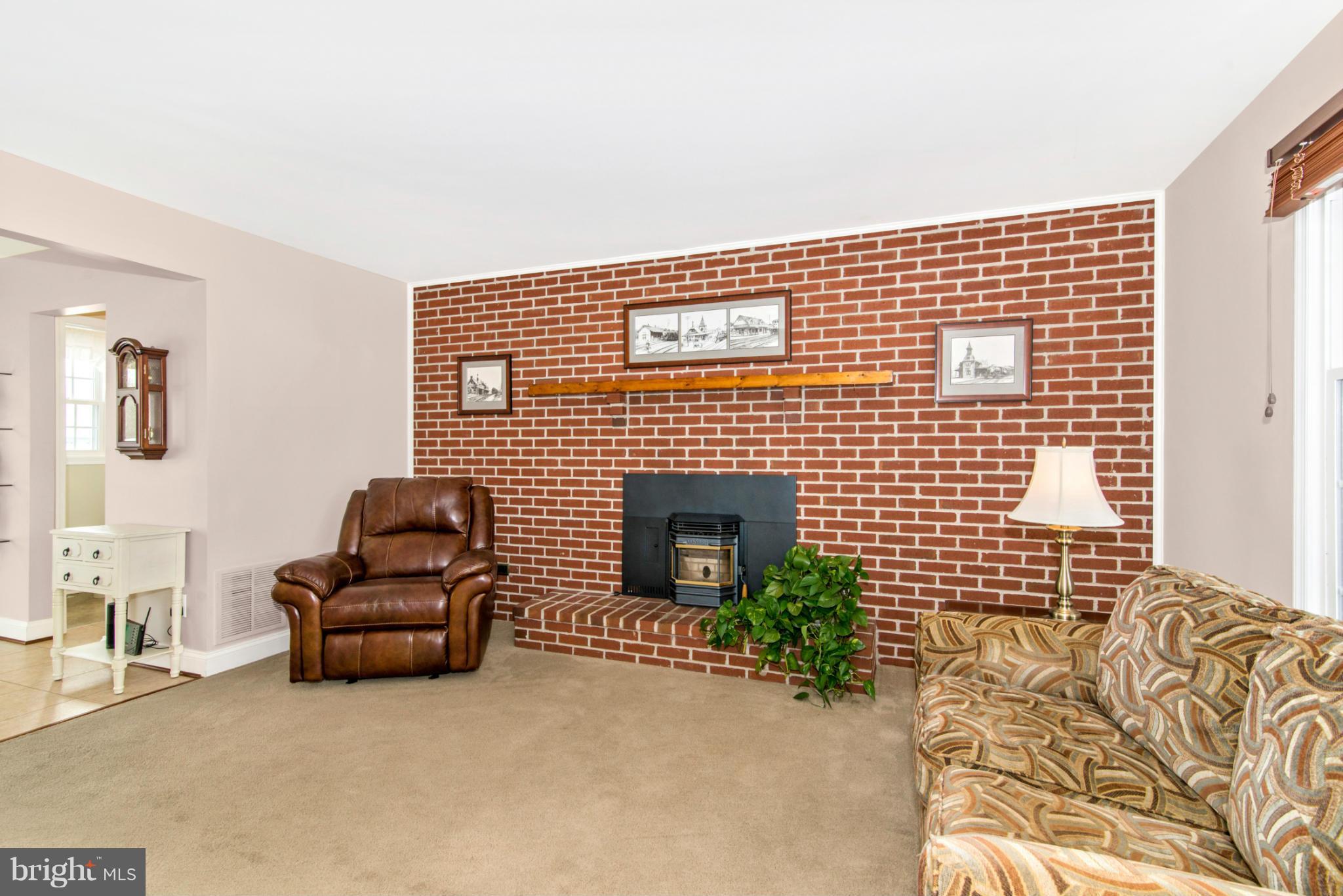 17535 Woodcamp Road Mount Airy, MD 21771 - Photo 13 of 30 Cozy Family Room w Pellet Stove!