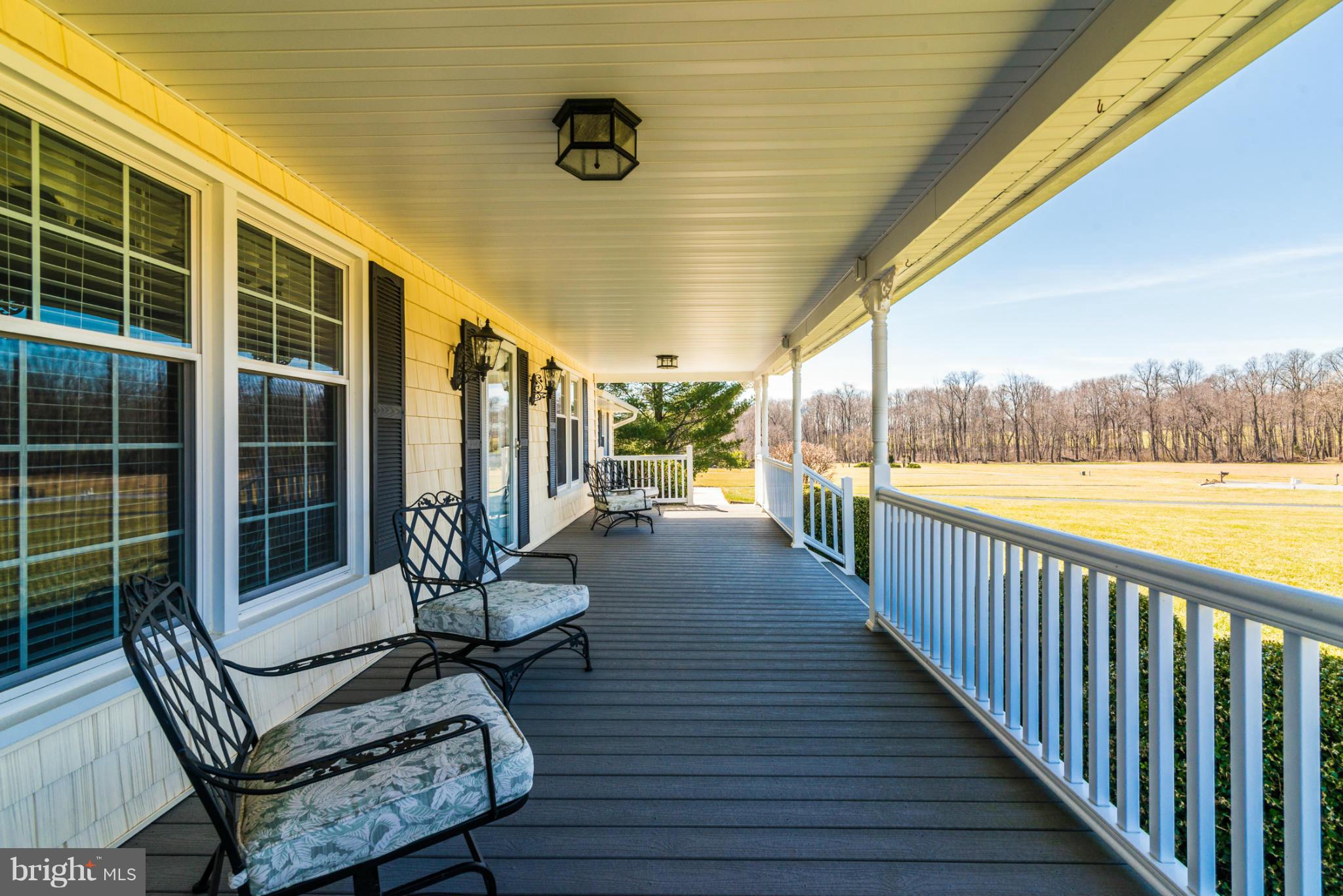 17535 Woodcamp Road Mount Airy, MD 21771 - Photo 8 of 30 Extra wide front porch offers fabulous views!