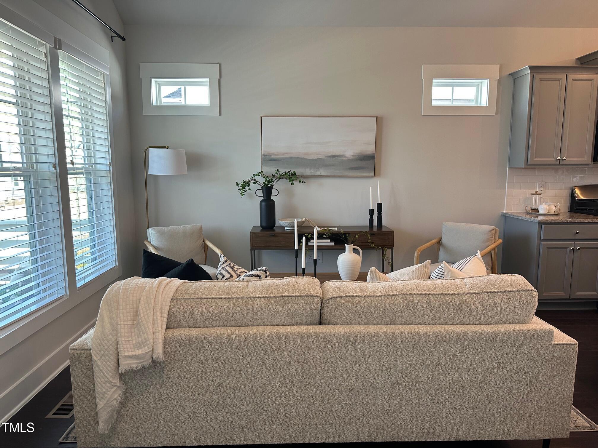 54 Cottage Way Pittsboro, NC 27312 - Photo 4 of 22 a living room with furniture and a window