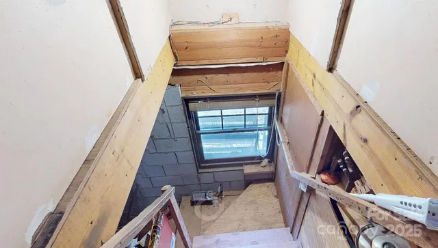 a backyard of a house