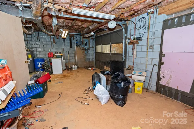 a view of a storage room with a lot of stuff