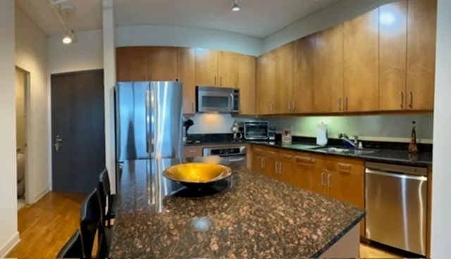 a living room with a couch