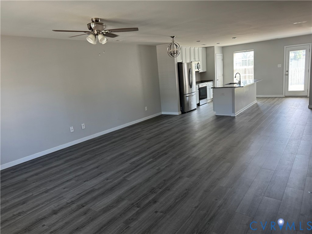 1944 Kennington Park Road Aylett, VA 23009 - Photo 17 of 24 Open-concept living space featuring wood-finish fl