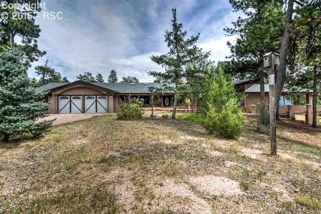 6520 Old Ranch Road Colorado Springs, CO 80908 - Photo 5 of 26 Front of Home Faces the Mountains