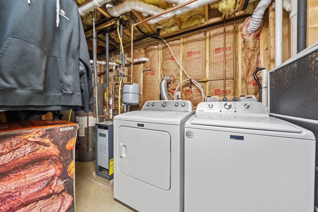 10 Crossman Circle Abington, MA 02351 - Photo 27 of 38 a utility room with dryer and washer