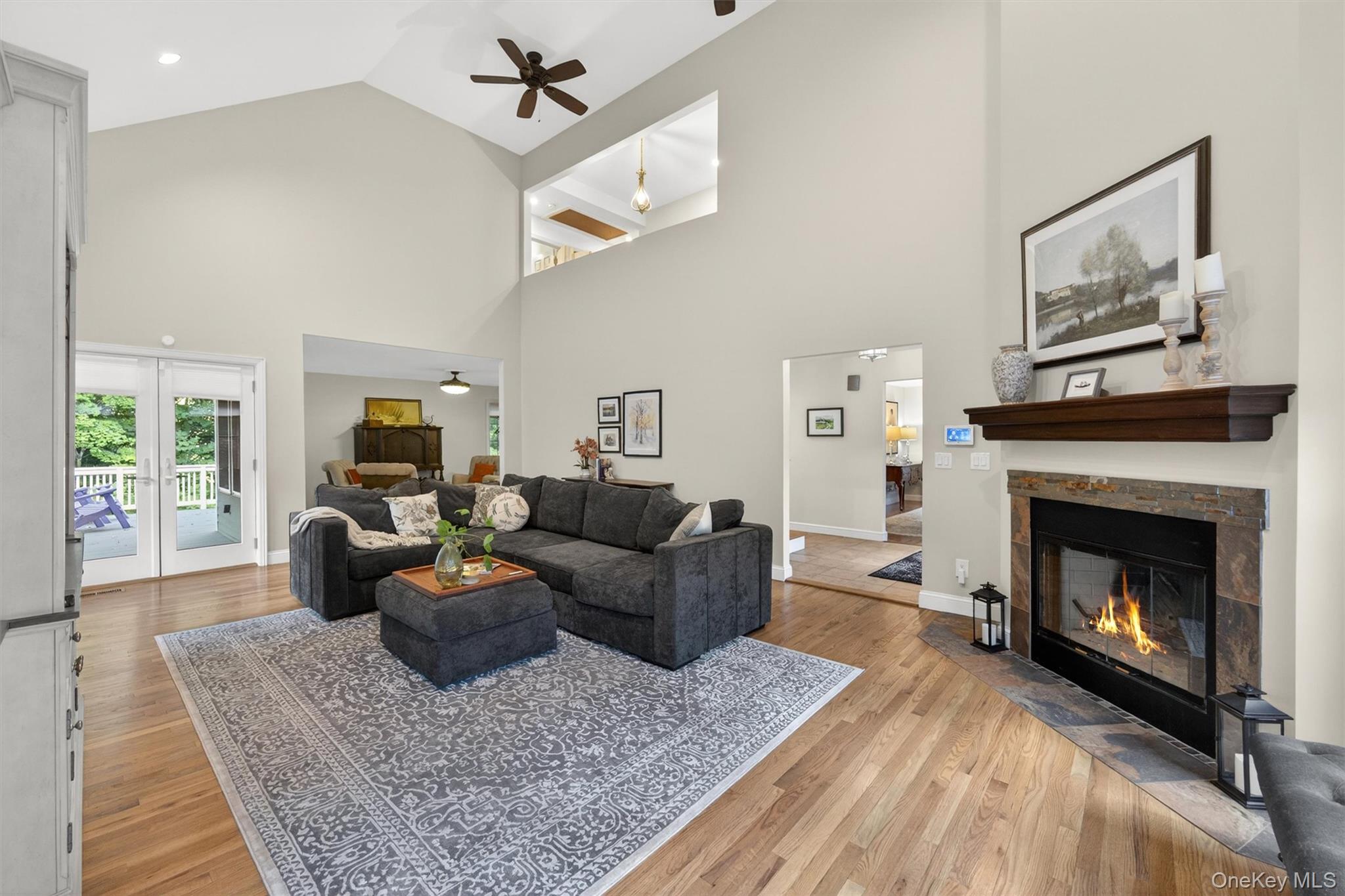 40 Nottingham Way Mahopac, NY 10541 - Photo 6 of 43 Living Room with Fireplace