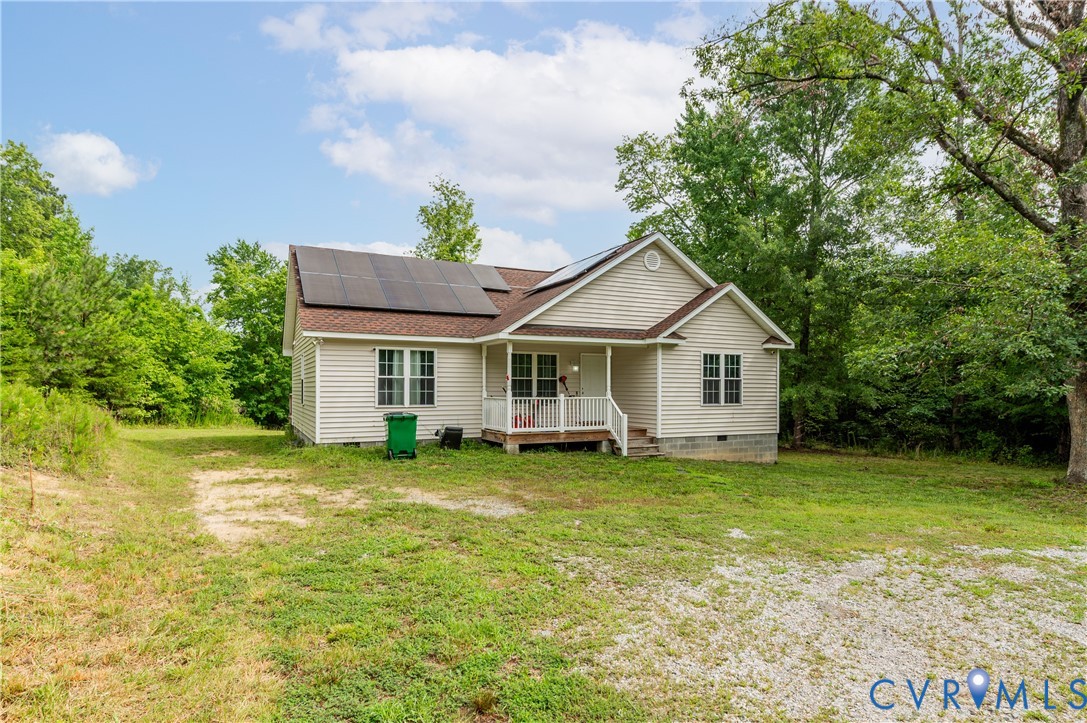 24580 St James Road Jetersville, VA 23083 - Photo 24 of 25 Siding exterior with a covered front porch featuri