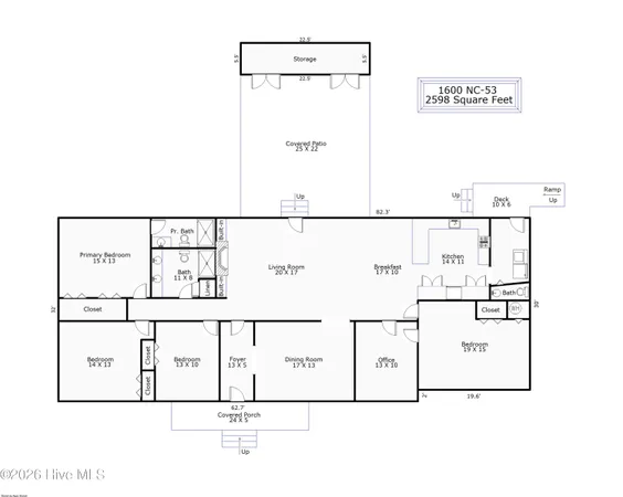 $450,000 | 1600 Highway 53, Burgaw, NC 28425