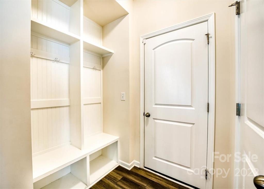 14015 Ridgewater Way Charlotte, NC 28278 - Photo 18 of 48 a view of walk in closet with empty racks