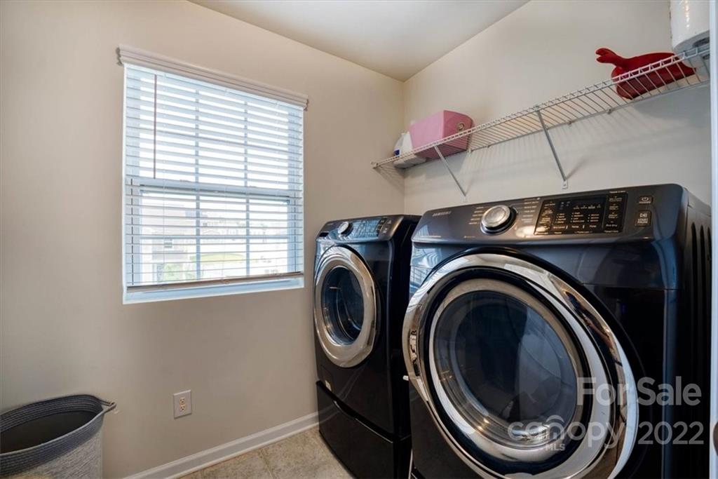 14015 Ridgewater Way Charlotte, NC 28278 - Photo 20 of 48 a utility room with dryer and washer