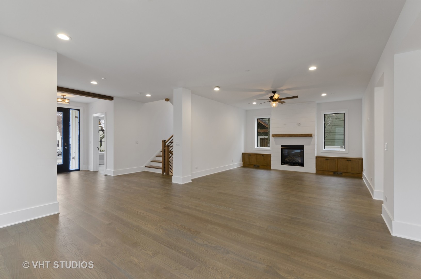 717 Meadow Lane Libertyville, IL 60048 - Photo 8 of 23 a view of kitchen with a sink and a large window