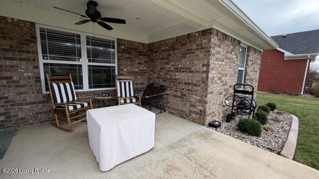 215 Ruth Lane Bardstown, KY 40004 - Photo 42 of 44 Covered Rear Patio