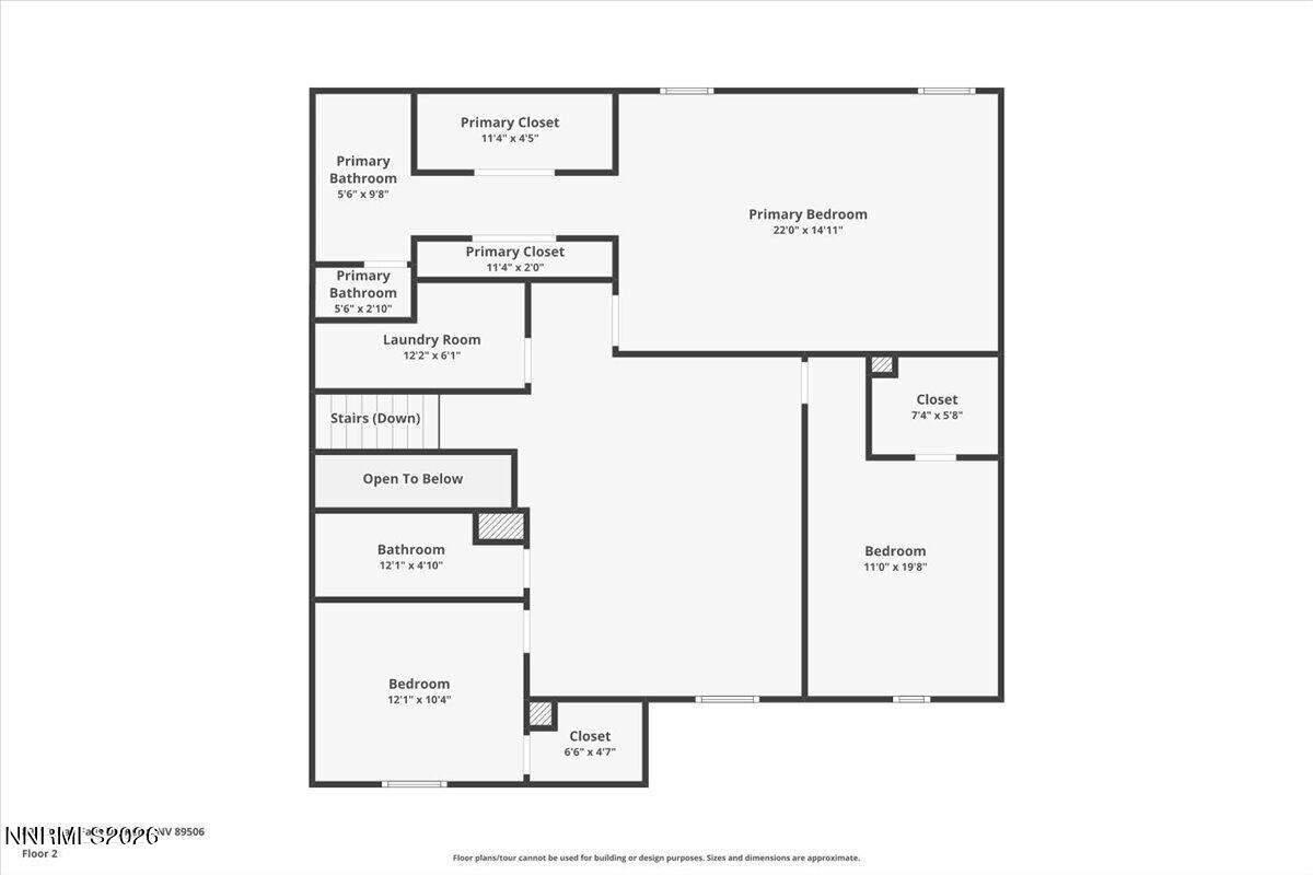 8921 Quail Falls Drive Reno, NV 89506 - Photo 38 of 38 42-Floor-2