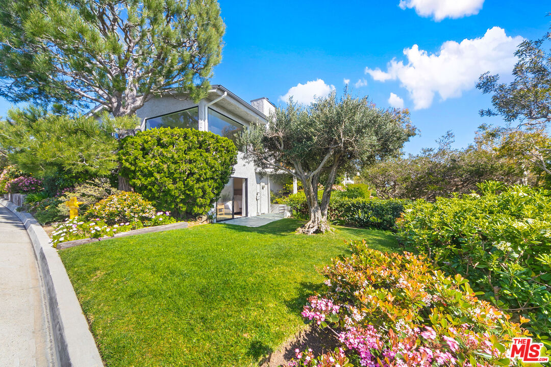 6801 Seawatch Lane Malibu, CA 90265 - Photo 26 of 34 a view of a tree with a yard