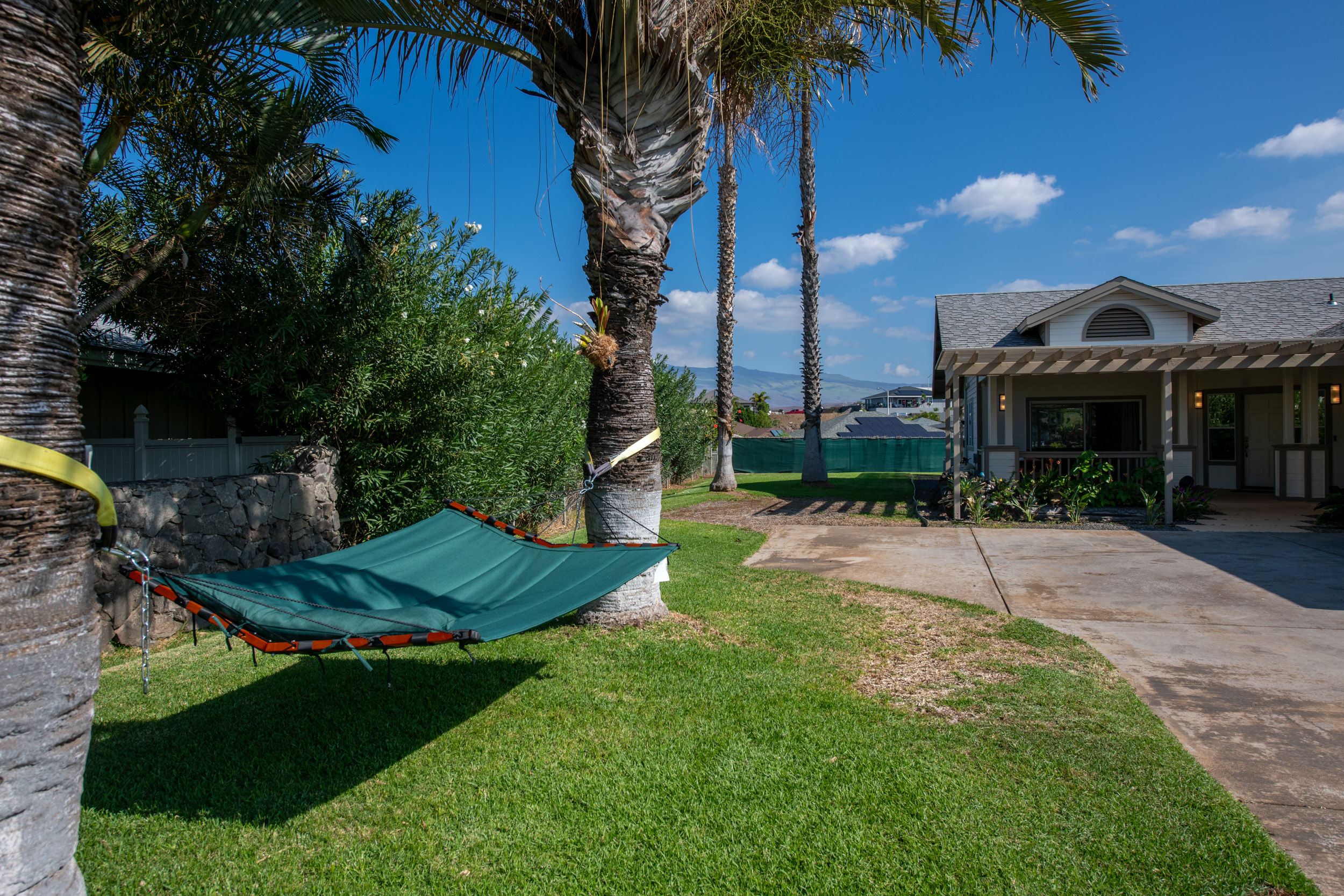 68-3559 Awamoa Place Waikoloa, HI 96738 - Photo 24 of 28 a view of a yard with plants and a fountain
