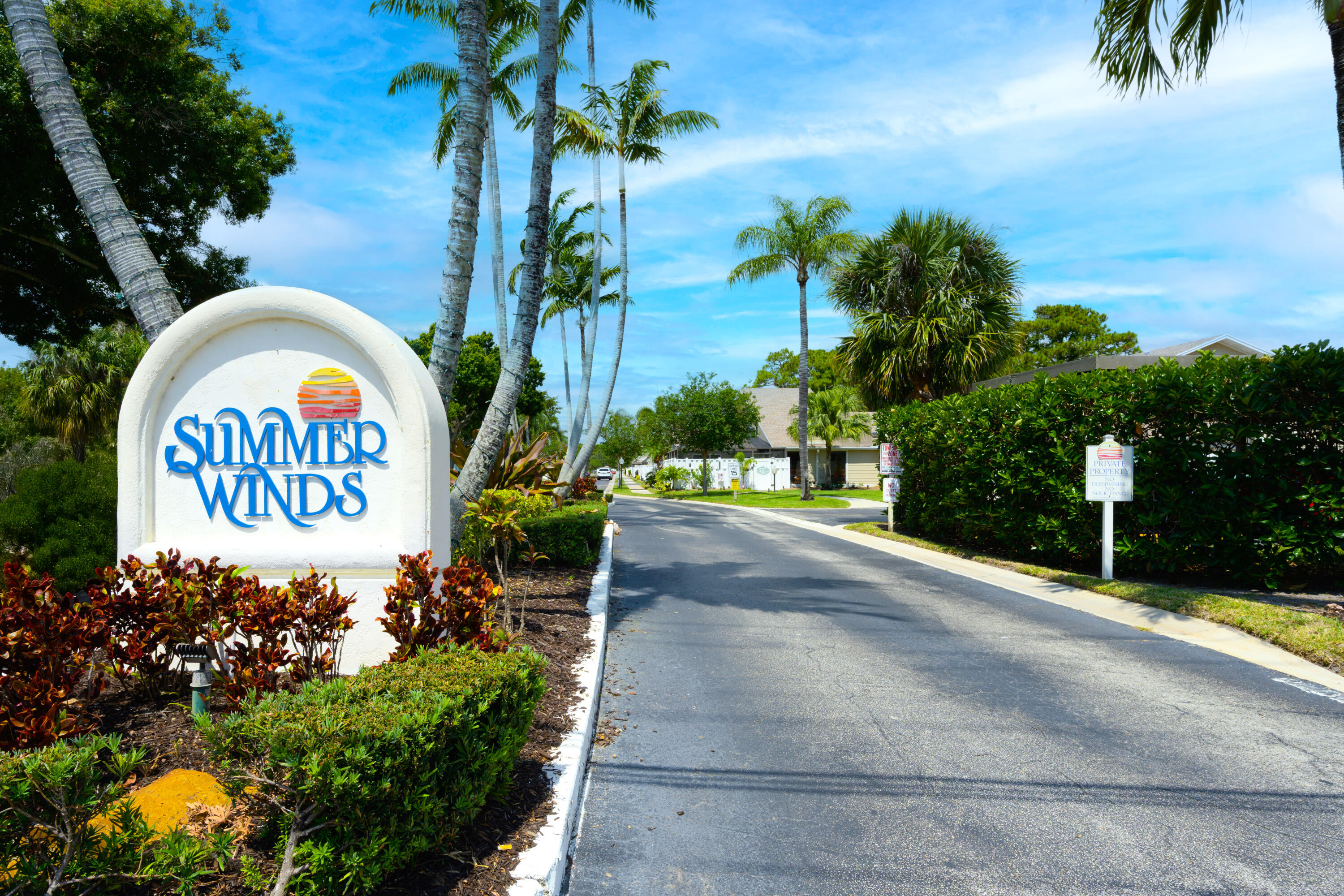 1202 Summerwinds Lane Jupiter, FL 33458 - Photo 26 of 38 Community Entrance