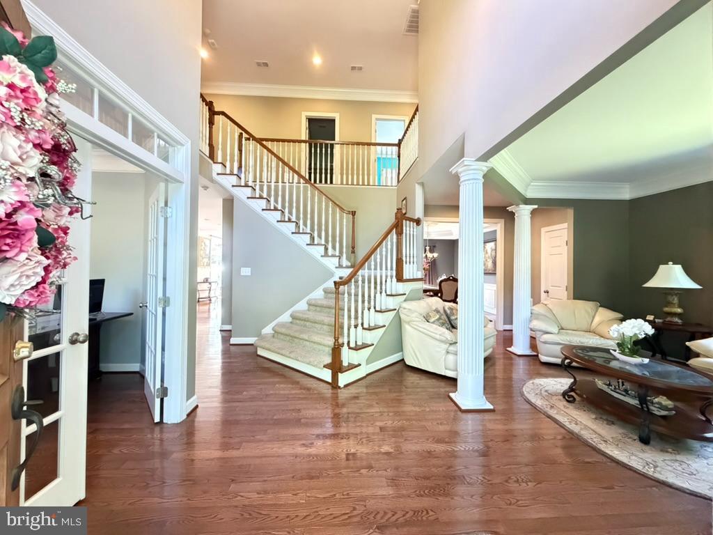 9804 Anvil Court Perry Hall, MD 21128 - Photo 3 of 21 a living room with furniture and wooden floor