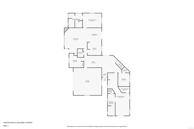 $1,199,999 | 1402 Rimrock Drive, Escondido, CA 92027