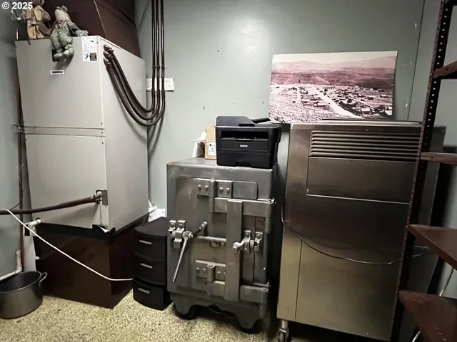 a room with furniture and equipment