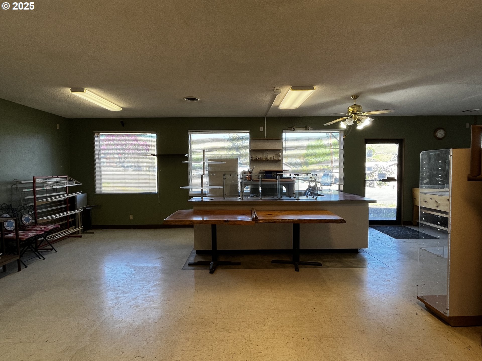 99 3rd Street Maupin, OR 97037 - Photo 9 of 29 a living room with furniture pool table and a fireplace