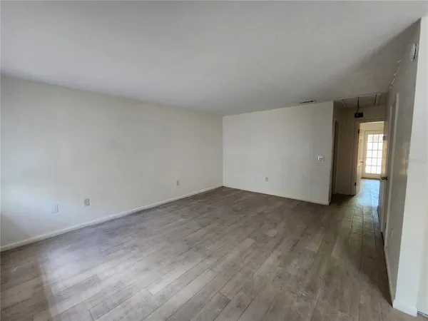 a view of empty room