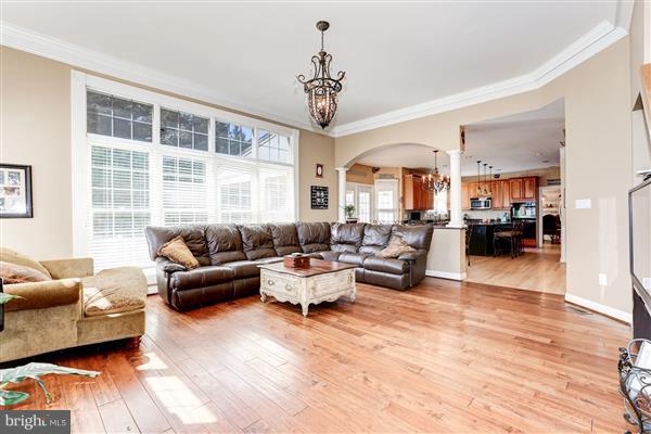 18314 Commandery Way Olney, MD 20832 - Photo 11 of 29 family room open to kitchen