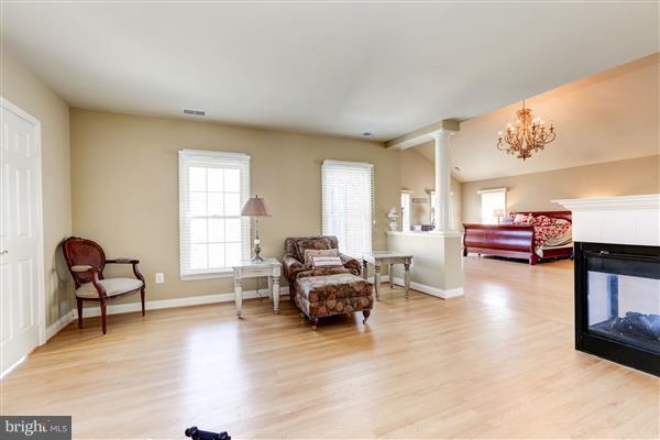 18314 Commandery Way Olney, MD 20832 - Photo 22 of 29 master suite with 3 sided fireplace